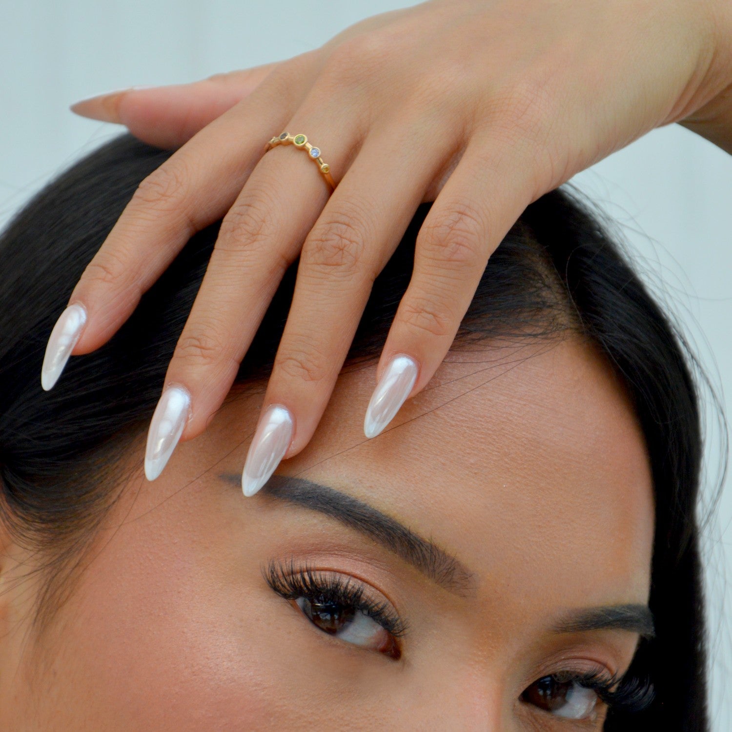 Bague Tutti Frutti -  Anneau Multicolore Plaqué Or 18K et Zirconiums