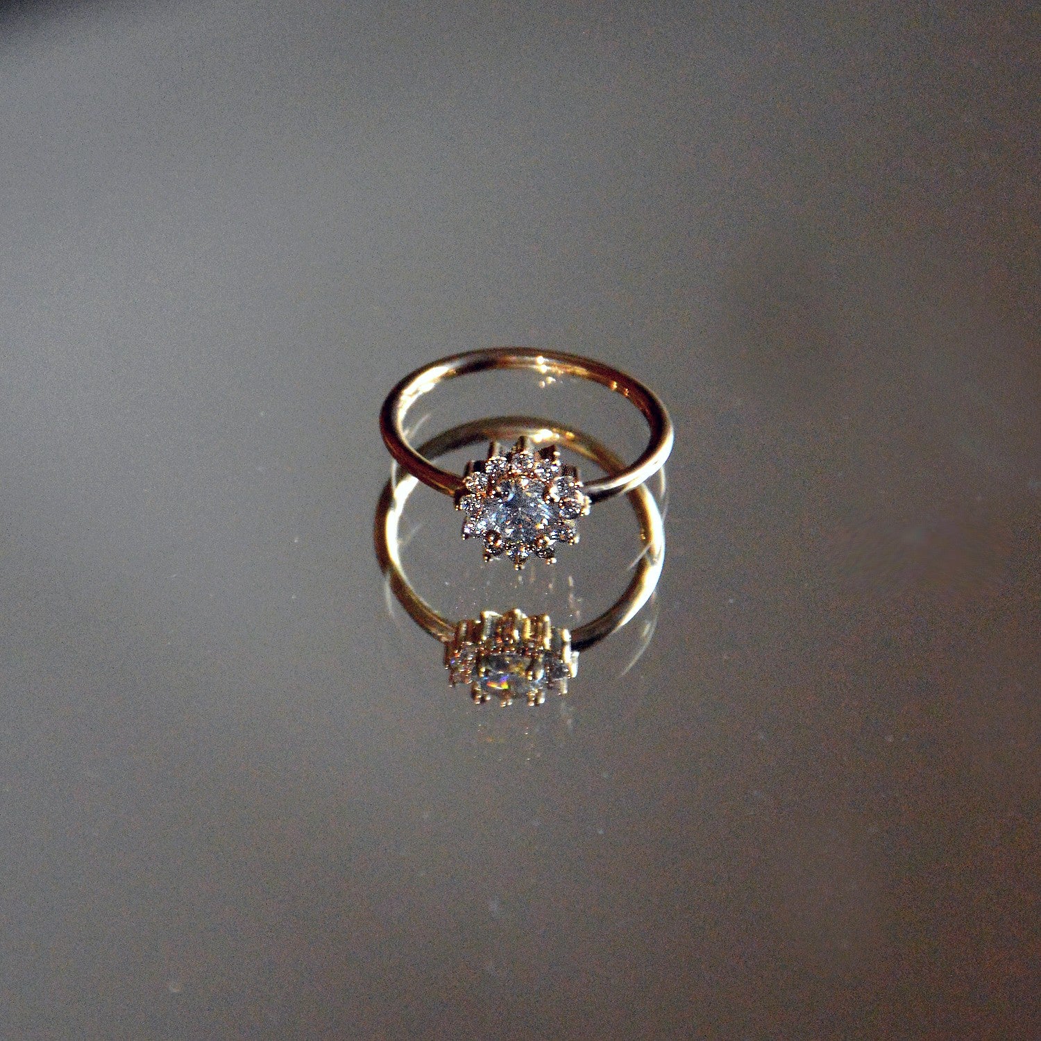 Bague Tessa -  Plaqué Or 18K et Zirconiums