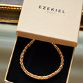 Bracelet Romy - Chaîne Maille Palmier Plaqué Or 18K