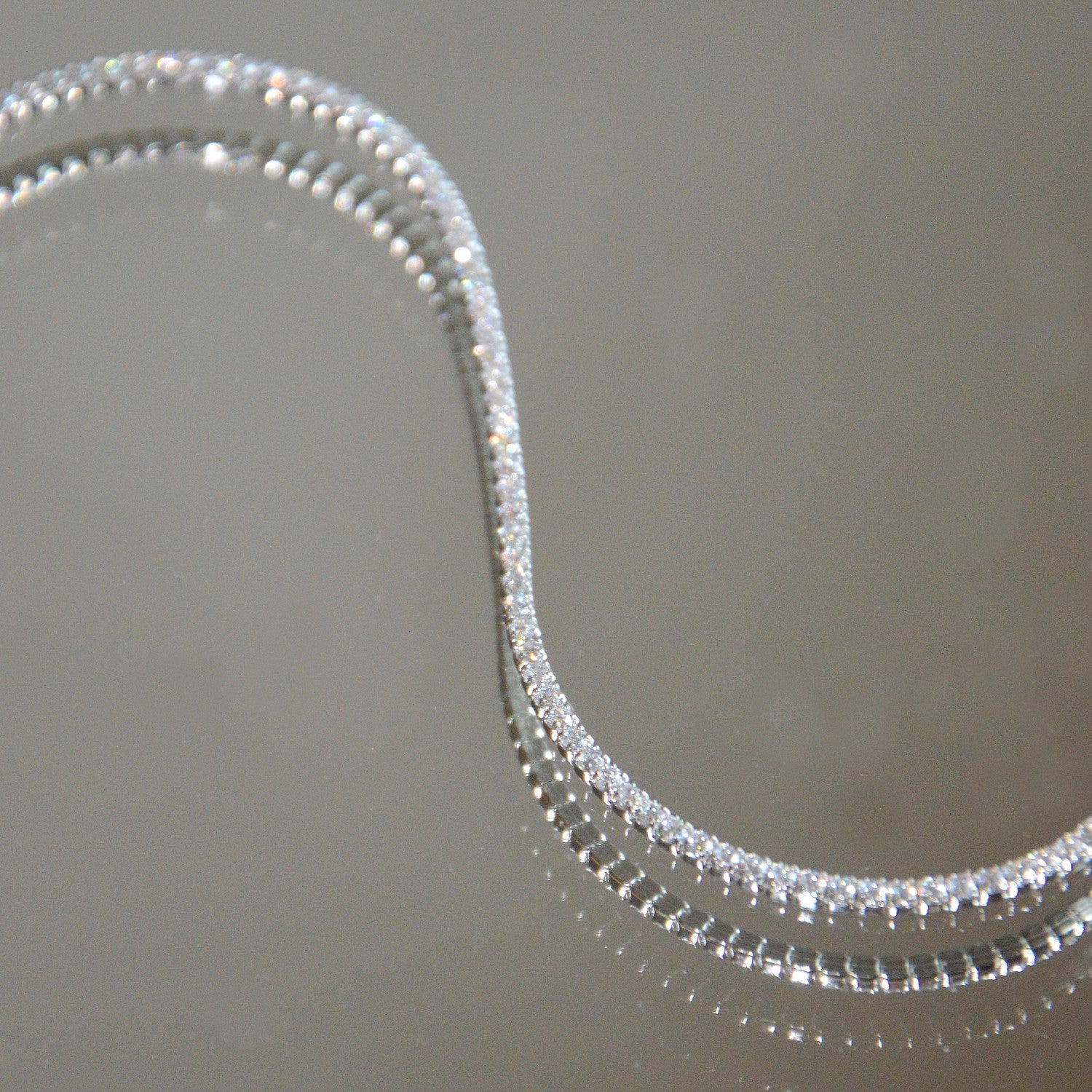 Bracelet Tennis Signature - Héritage - Plaqué Or 18K ou Argent 925 Rhodié & Zirconium