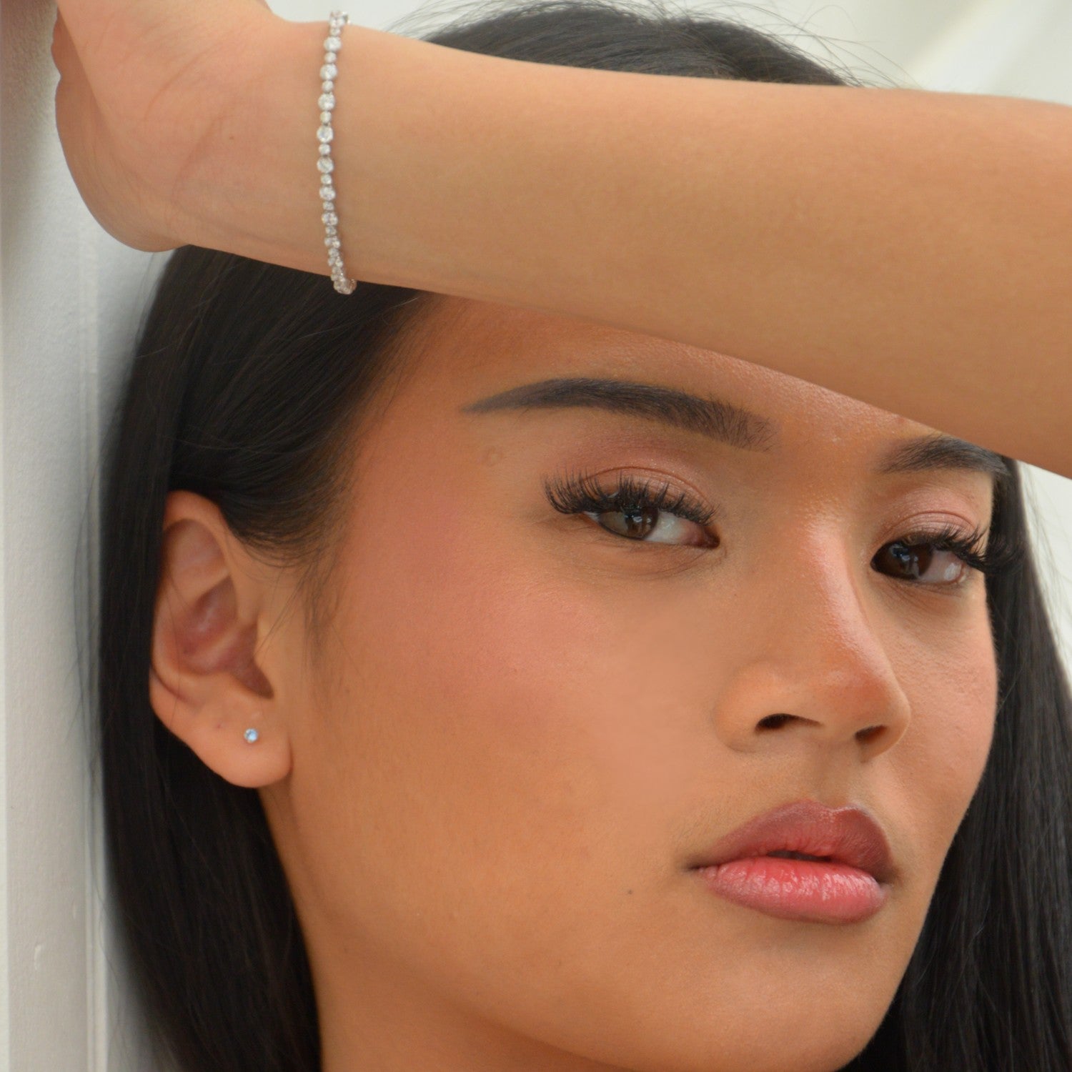 Bracelet Tennis Signature - Icône – Plaqué Or 18K ou Argent 925 Rhodié & Zirconiums