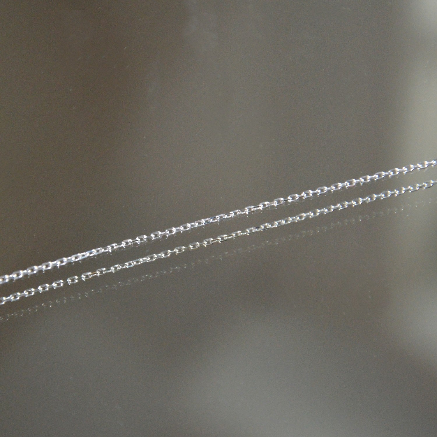 Chaîne Maille Forçat - Collier Argent 925 Rhodié - 50cm