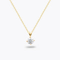 Collier Forever - Plaqué Or 18K et Zirconium - 1cm