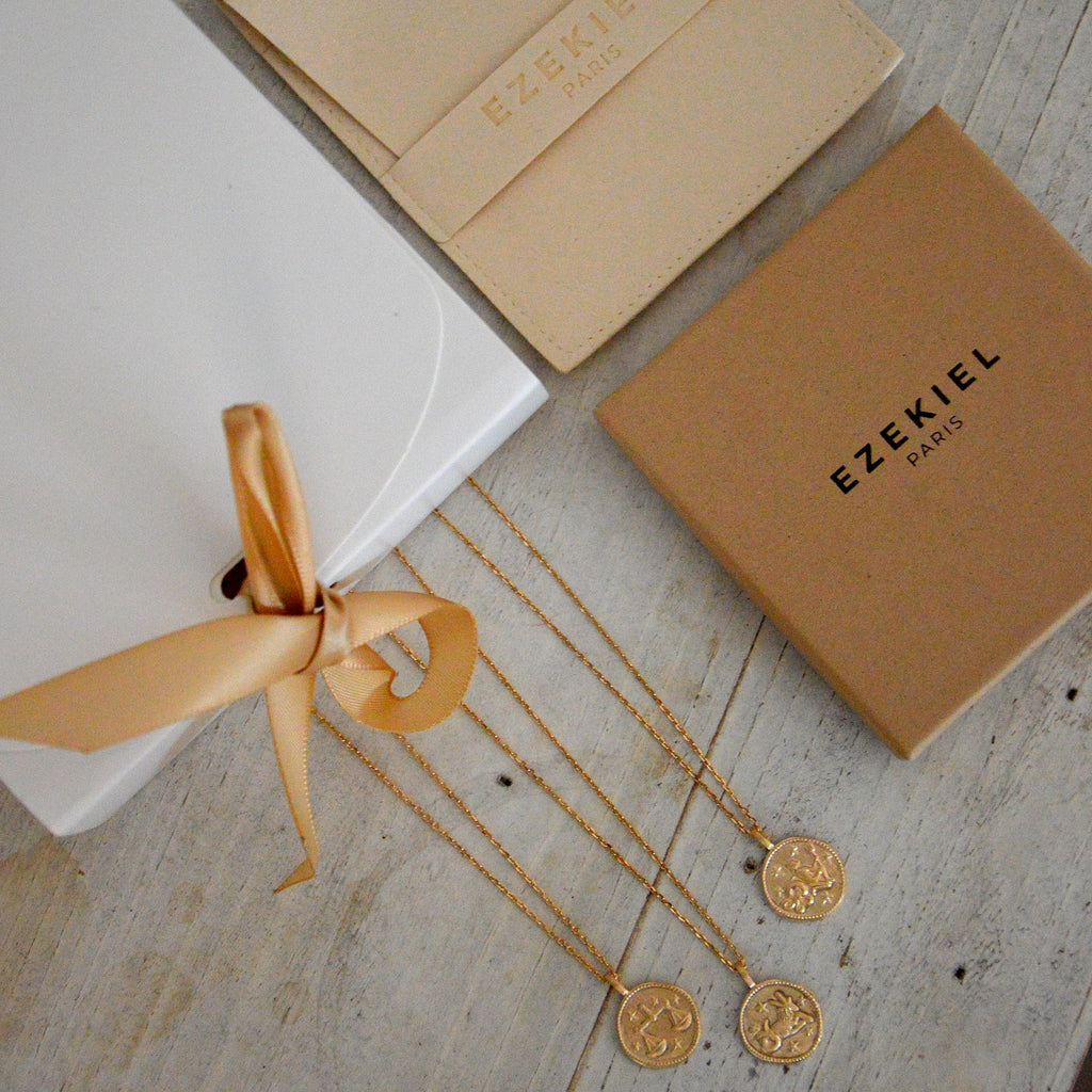 Collier Love - Pendentif Cœur Plaqué Or 18K